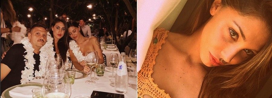 Belen Rodriguez a Capri