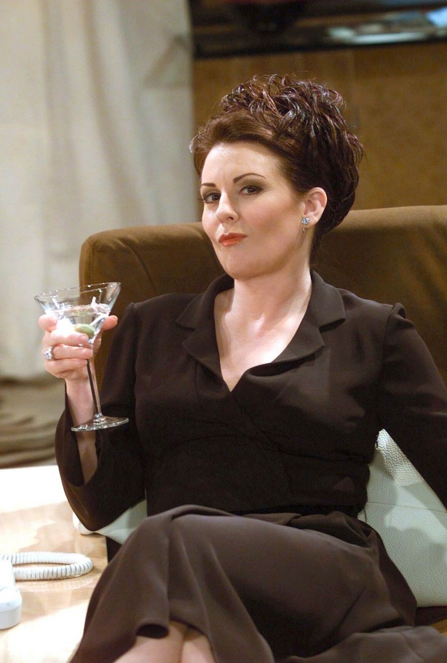 WILL & GRACE -- NBC Series -- Pictured: Megan Mullally as Karen Walker -- NBC Photo: Chris Haston