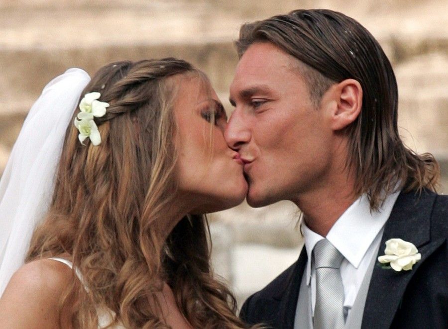...il sognante matrimonio dei Totti...