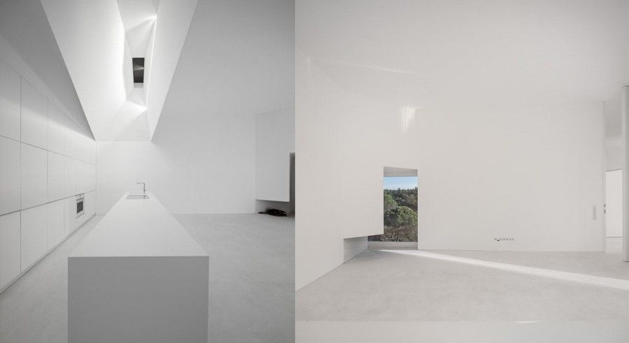 Gli interni. House in Fontinha