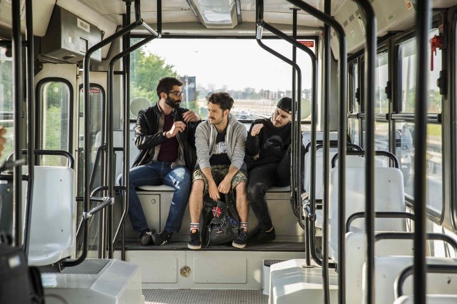 Scena di "Sempre meglio che lavorare"