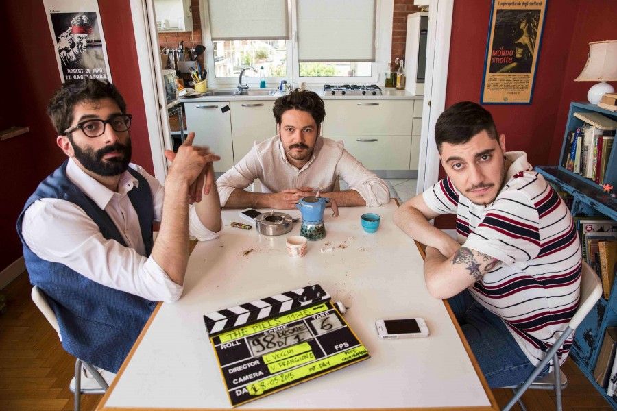 Scena di "Sempre meglio che lavorare"