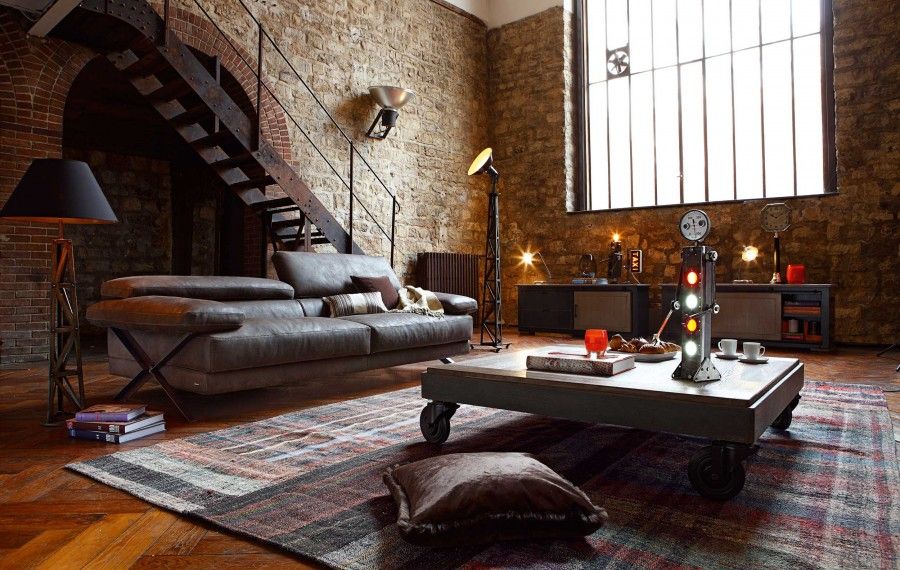 industrial-style-loft-apartment