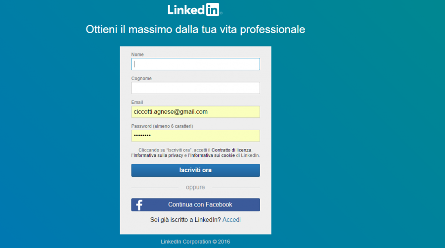 Come usare Linkedin