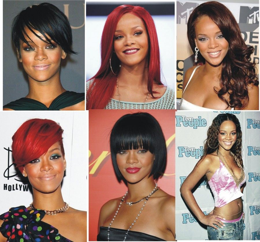 Rihanna trasformista per eccellenza...