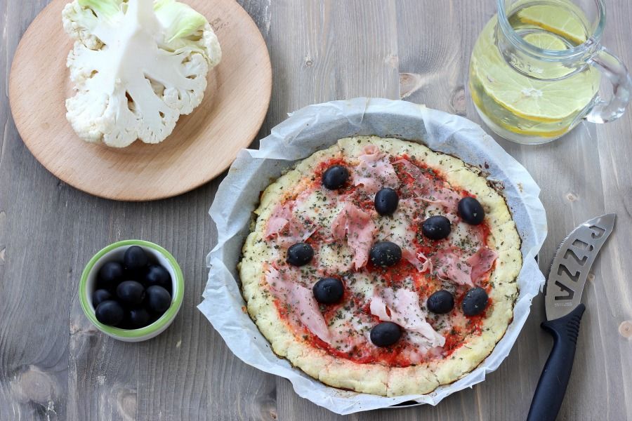 Pizza di cavolfiore