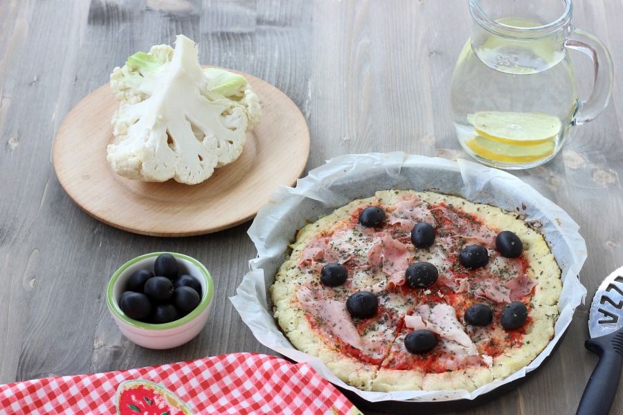 Pizza di cavolfiore