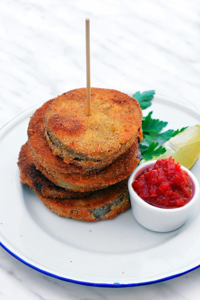 cotoletta di melanzane verticale