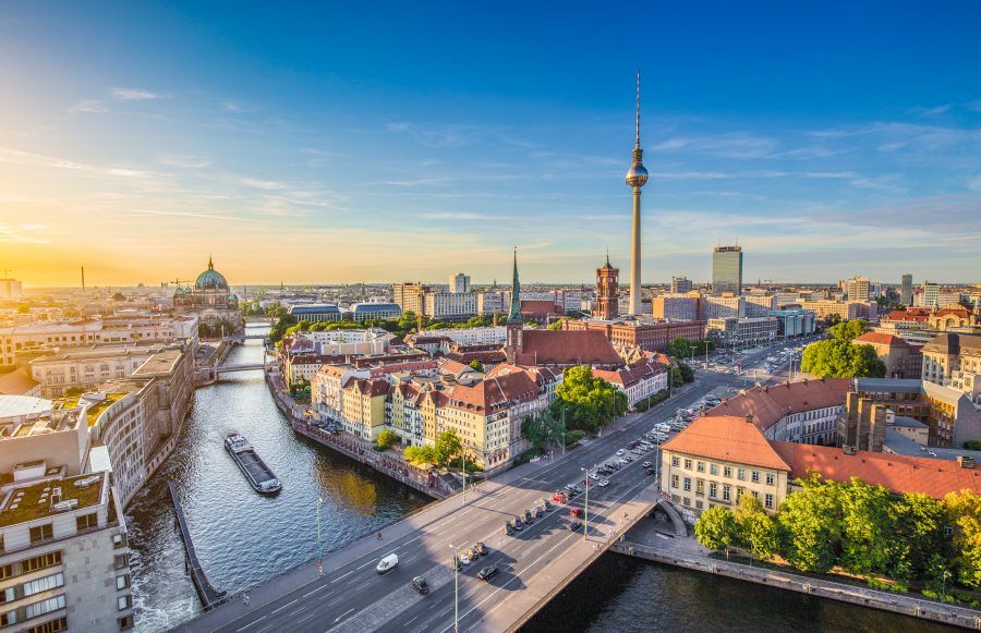 Vista mozzafiato su Berlino