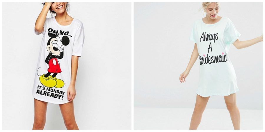 Camicia da notte t shirt