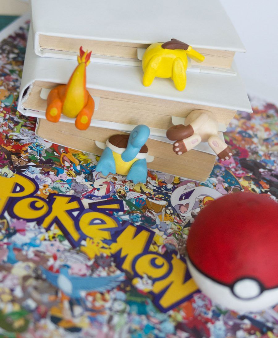 Sederoni di Pokemon come segnalibri