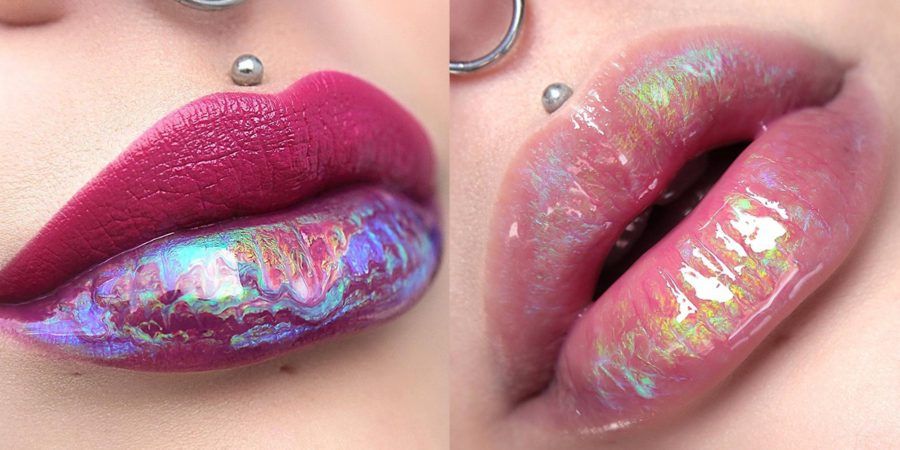 Un semplice lipgloss e avrete questo risultato