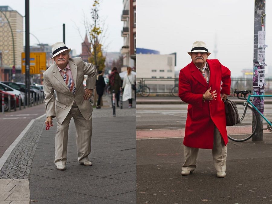 Ali, il fashion blogger di 86 anni