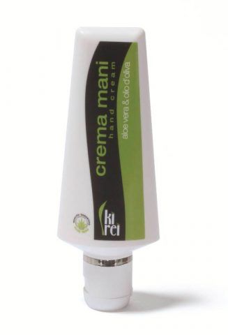Crema mani Kirei all'aloe vera e olio d'oliva