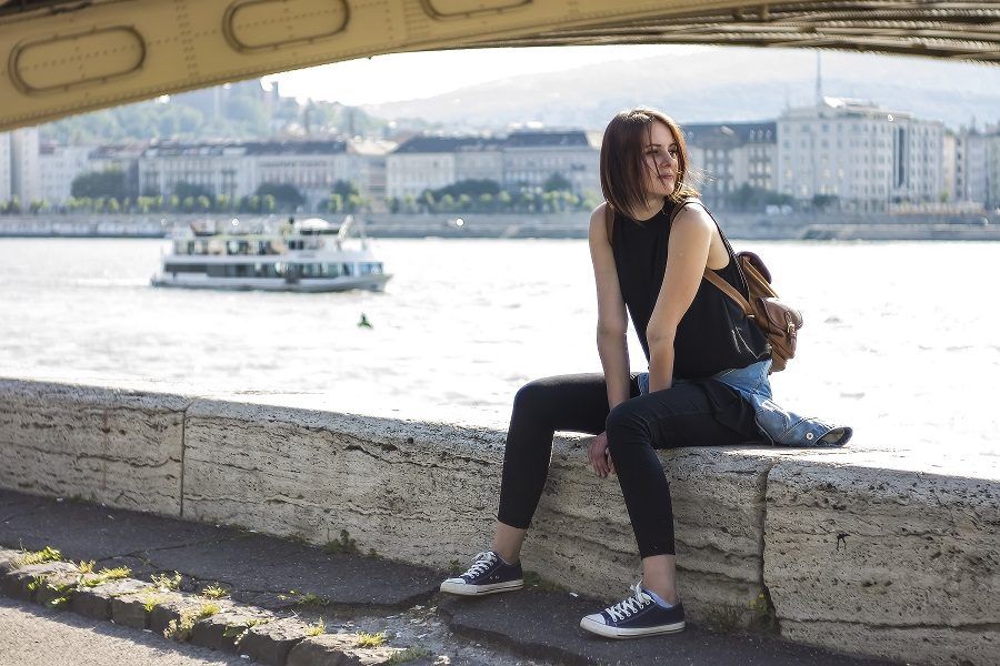 Un paio di leggings sportivi