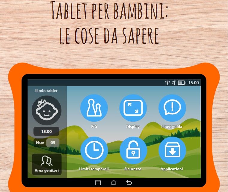 Tablet per bambini, le cose da sapere