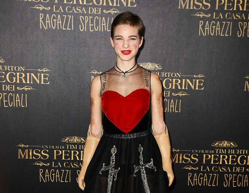 L'abito è stato disegnato per lei da Maria Grazia Chiuri
