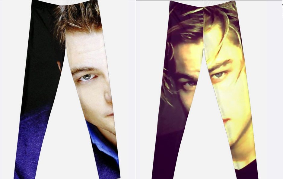 Leggings col faccione di Leonardo DiCaprio