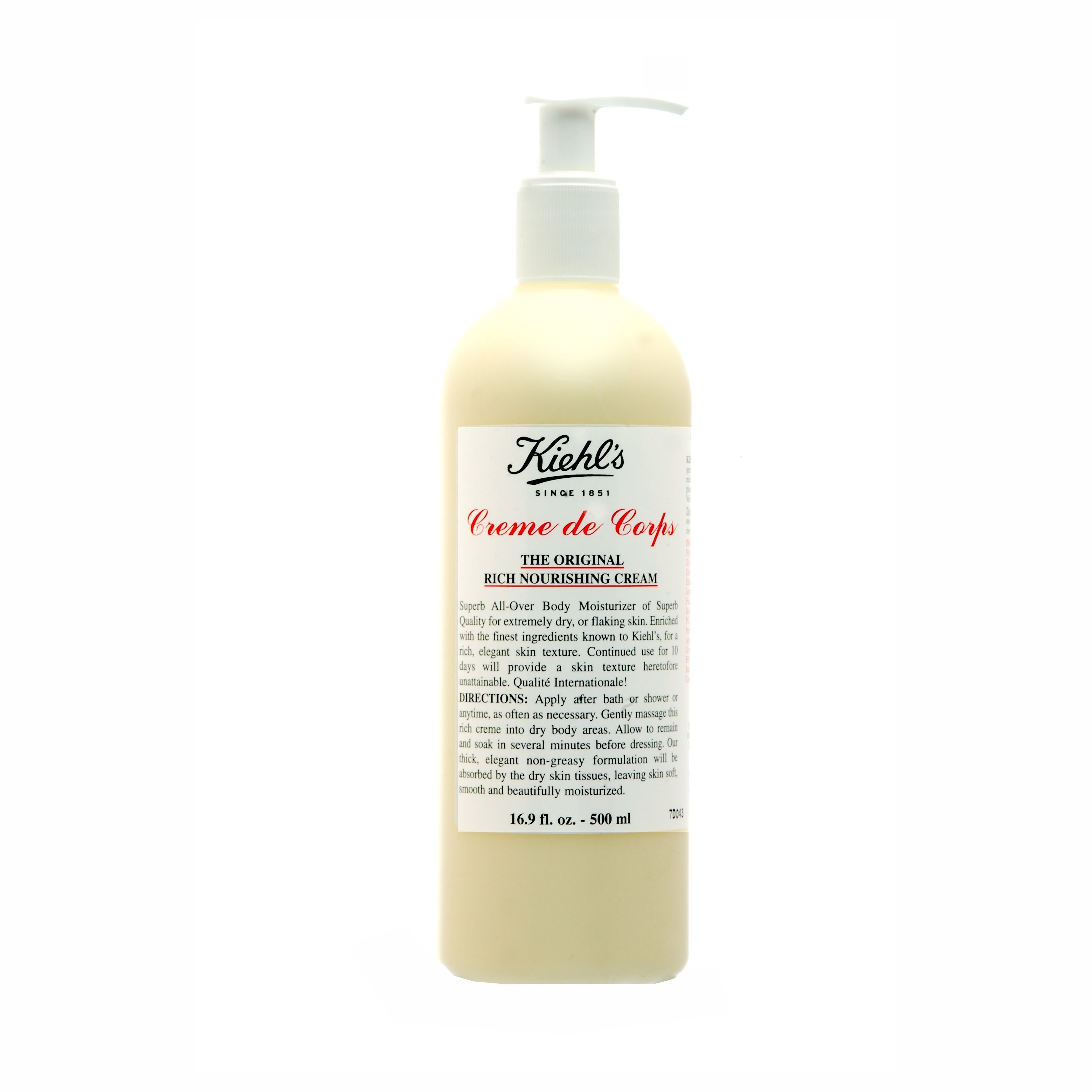 La Crème de Corps di Kiehl's, soffice e idratante, è ricca di beta-carotene, per conferire un effetto abbronzatura naturale. €49