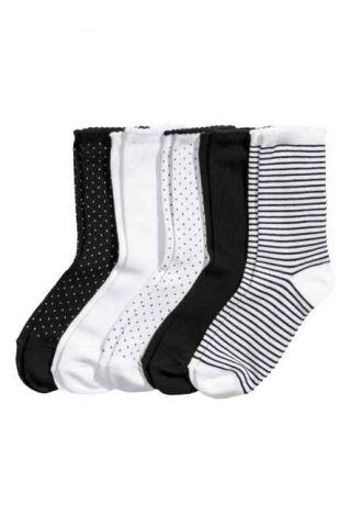 H&M (5 paia) 7,99 €