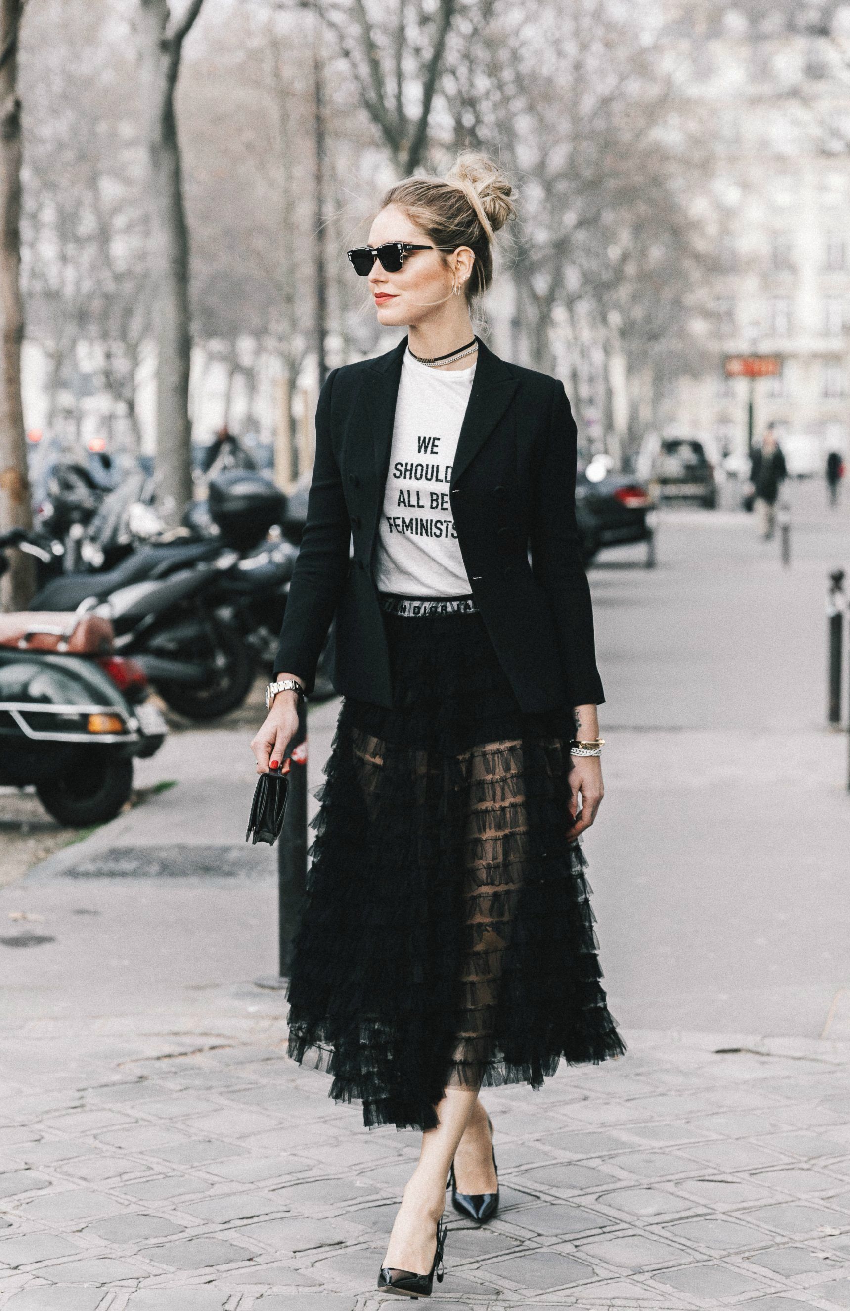 Trendsetter in pizzo nero vedo non vedo