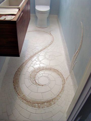 Pavimento decorato