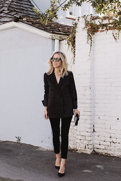 Look total black - Dal blog Damsel In Dior