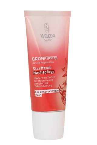 Crema notte rassodante al melograno di Weleda (20,99 €)