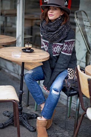 Jeans + maxi cardigan