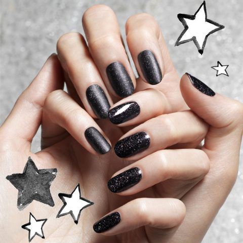 Manicure nera