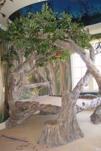 Dormire dentro un albero