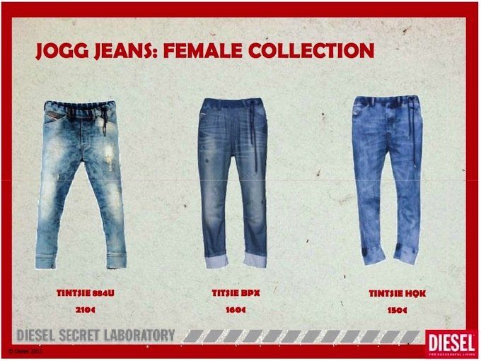 Indecise tra la tuta e il jeans? Diesel propone il Jogg-jeans!