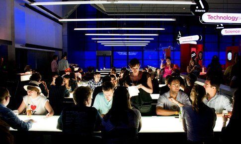 Il Deep Blue Café dello Science Museum di Londra