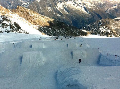 Immagine di giovedì 29 al Betterpark di Hintertux