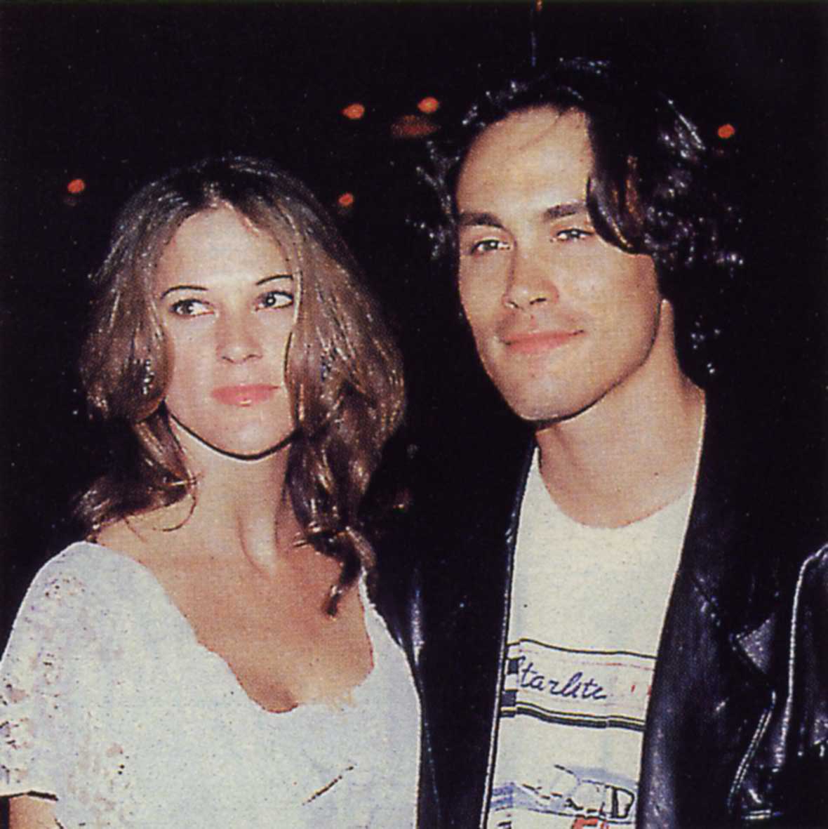 Brandon Lee e la fidanzata Eliza Hutton