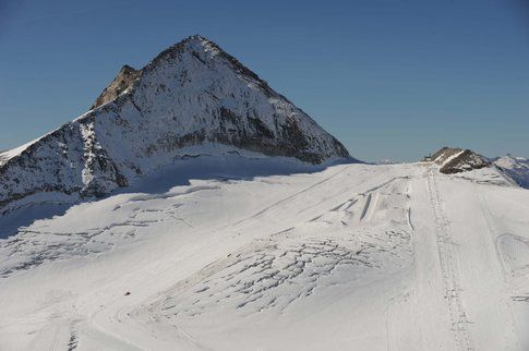 Il ghiacciaio di Hintertux ed il park