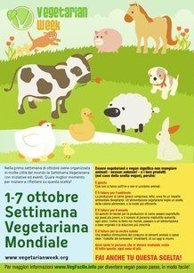 Locandina eventi settimana vegetariana