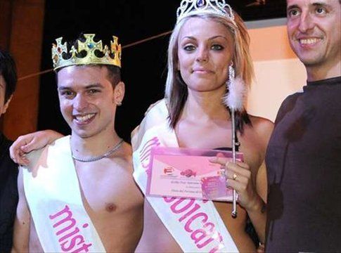 Gaia e la fascia di Miss Lesbica