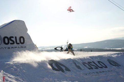 Ethan Morgan nelle finali dell'Arctic Challenge