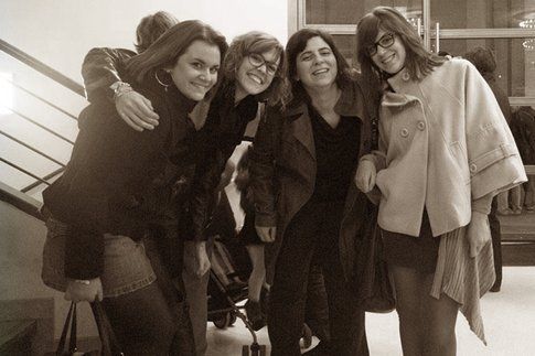 Da sinistra: Elisa Chisana Hoshi (Stambul), Francesca Masoero (Turin), Alice Avallone (Nuok) e Beatrice Avallone (Milan)