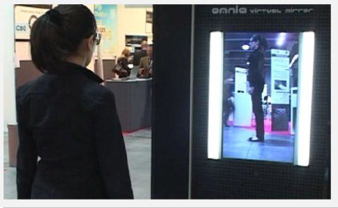 Il prototipo dell'Omnia Virtual Mirror