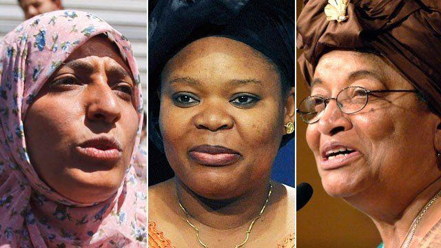 Il Nobel per la pace va a tre donne