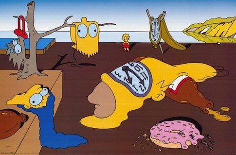 L'arte nei Simpson