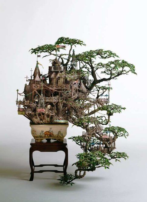 Le case sul bonsai di Takanori Aiba