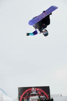 Kelly Clark in pipe ai WSC