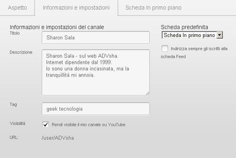 Youtube informazioni