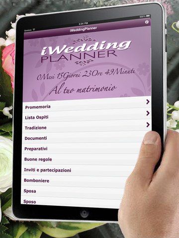 Wedding Planner formato App