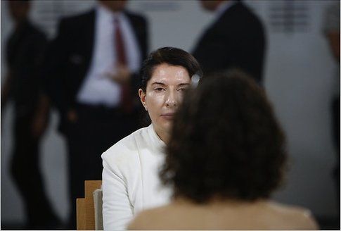 "The Artist is Present", Marina Abramović (2010)