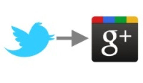 Twitter su Google+