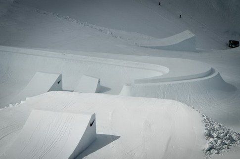 Un'allucinazione? No è lo snowpark di The Nike Chosen